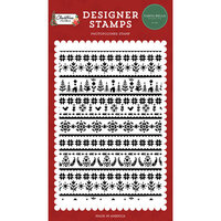 Carta Bella Paper - Christmas Flora Collection - Clear Photopolymer Stamps - Sweater