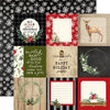 Carta Bella Paper - Christmas Collection - 12 x 12 Double Sided Paper - 4 x 4 Journaling Cards