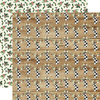Carta Bella Paper - Christmas Collection - 12 x 12 Double Sided Paper - Cheery Stockings