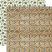 Carta Bella Paper - Christmas Collection - 12 x 12 Double Sided Paper - Cheery Stockings