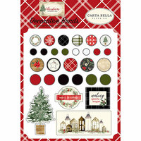 Carta Bella Paper - Christmas Collection - Decorative Brads
