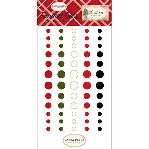 Carta Bella Paper - Christmas Collection - Enamel Dots