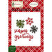 Carta Bella Paper - Christmas Collection - Designer Dies - Seasons Greeting's Snowflakes