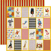 Carta Bella Paper - Circus Collection - 12 x 12 Double Sided Paper - Three Ring Circus