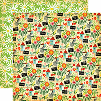 Carta Bella Paper - Country Kitchen Collection - 12 x 12 Double Sided Paper - My Garden