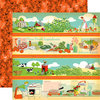 Carta Bella Paper - Country Kitchen Collection - 12 x 12 Double Sided Paper - Border Strips