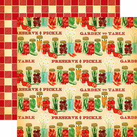 Carta Bella Paper - Country Kitchen Collection - 12 x 12 Double Sided Paper - Preserve and Pickle