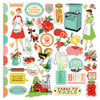 Carta Bella Paper - Country Kitchen Collection - 12 x 12 Cardstock Stickers