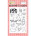 Carta Bella Paper - Country Kitchen Collection - Clear Photopolymer Stamps - Farm Fresh