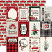 Carta Bella Paper - Christmas Market Collection - 12 x 12 Double Sided Paper - 3 x 4 Journaling Cards