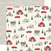 Carta Bella Paper - Christmas Market Collection - 12 x 12 Double Sided Paper - Deck the Halls
