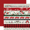 Carta Bella Paper - Christmas Market Collection - 12 x 12 Double Sided Paper - Border Strips