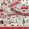 Carta Bella Paper - Christmas Market Collection - 12 x 12 Cardstock Stickers - Elements