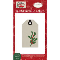 Carta Bella Paper - Christmas Market Collection - Designer Dies - Market Tag and Branch