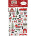 Carta Bella Paper - Christmas Market Collection - Puffy Stickers