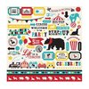 Carta Bella - Circus Party Collection - 12 x 12 Cardstock Stickers - Elements