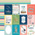 Carta Bella Paper - Craft and Create Collection - 12 x 12 Double Sided Paper - 3 x 4 Journaling Cards