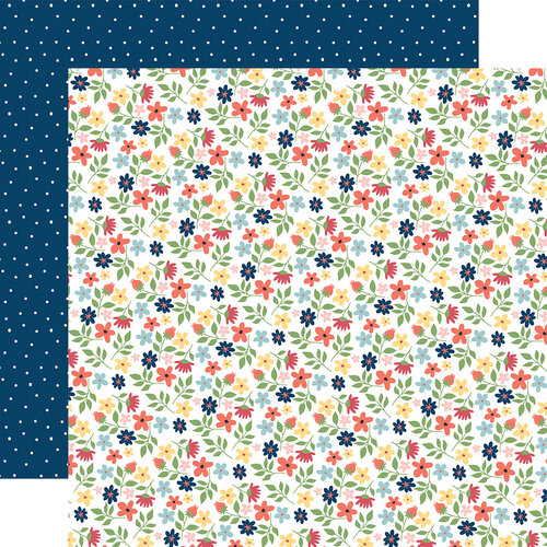 Carta Bella Paper - Craft and Create Collection - 12 x 12 Double Sided Paper - Crafting Floral