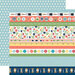 Carta Bella Paper - Craft and Create Collection - 12 x 12 Double Sided Paper - Border Strips