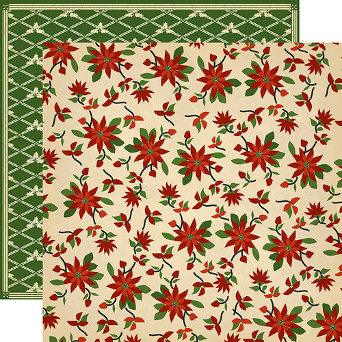 Carta Bella - Christmas Wonderland Collection - 12 x 12 Double Sided Paper - Christmas Quilt