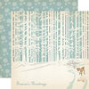 Carta Bella - Christmas Wonderland Collection - 12 x 12 Double Sided Paper - Nature Sing