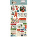Carta Bella - Christmas Wonderland Collection - Chipboard Stickers