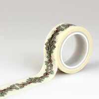 Carta Bella - Christmas Wonderland Collection - Decorative Tape - Holly Berry