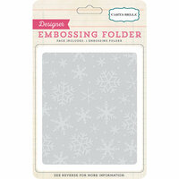 Carta Bella - Christmas Wonderland Collection - Embossing Folders - Snow Flurries