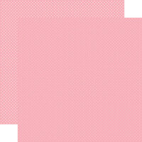 Carta Bella Paper - Dots Collection - 12 x 12 Double Sided Paper - Pink