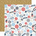 Carta Bella Paper - Deep Blue Sea Collection - 12 x 12 Double Sided Paper - Bon Voyage