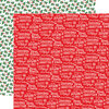 Carta Bella Paper - Dear Santa Collection - 12 x 12 Double Sided Paper - Happy Holidays