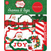 Carta Bella Paper - Dear Santa Collection - Ephemera - Frames and Tags