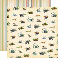 Carta Bella Paper - Dinosaurs Collection - 12 x 12 Double Sided Paper - Wild and Free