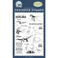 Carta Bella Paper - Dinosaurs Collection - Clear Photopolymer Stamps - Dinos Rule