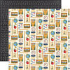 Carta Bella Paper - School Days Collection - 12 x 12 Double Sided Paper - Desk Supplies