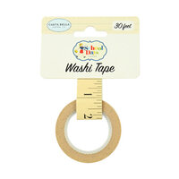 Carta Bella Paper - School Days Collection - Decorative Tape - Ruler