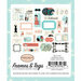 Carta Bella Paper - En Vogue Collection - Ephemera - Frames and Tags