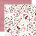 Carta Bella Paper - Flora No. 3 Collection - 12 x 12 Double Sided Paper - Elegant Large Floral