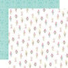 Carta Bella Paper - Flora No. 3 Collection - 12 x 12 Double Sided Paper - Bright Stems