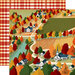 Carta Bella Paper - Fall Break Collection - 12 x 12 Double Sided Paper - Harvest Town