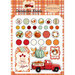 Carta Bella Paper - Fall Break Collection - Decorative Brads