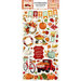 Carta Bella Paper - Fall Break Collection - Chipboard Stickers - Accents