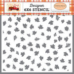 Carta Bella Paper - Fall Break Collection - 6 x 6 Stencil - Autumn Leaves