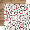 Carta Bella Paper - Farmhouse Christmas Collection - 12 x 12 Double Sided Paper - Ornaments