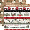Carta Bella Paper - Farmhouse Christmas Collection - 12 x 12 Double Sided Paper - Border Strips