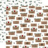 Carta Bella Paper - Farmhouse Christmas Collection - 12 x 12 Double Sided Paper - Crates
