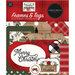 Carta Bella Paper - Farmhouse Christmas Collection - Ephemera - Frames and Tags