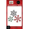 Carta Bella Paper - Farmhouse Christmas Collection - Designer Dies - Joyful Snowflakes