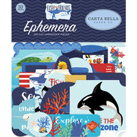 Carta Bella Paper - Fish Are Friends Collection - Ephemera