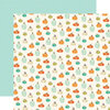Carta Bella Paper - Fall Market Collection - 12 x 12 Doubled Sided Paper - Pumpkin Patch